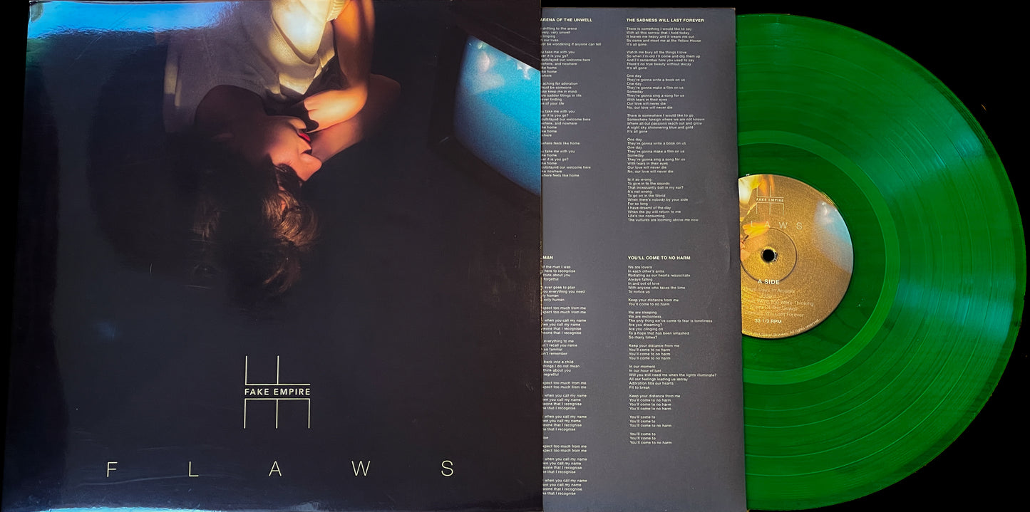Fake Empire - Flaws. Limited Edition Green Vinyl
